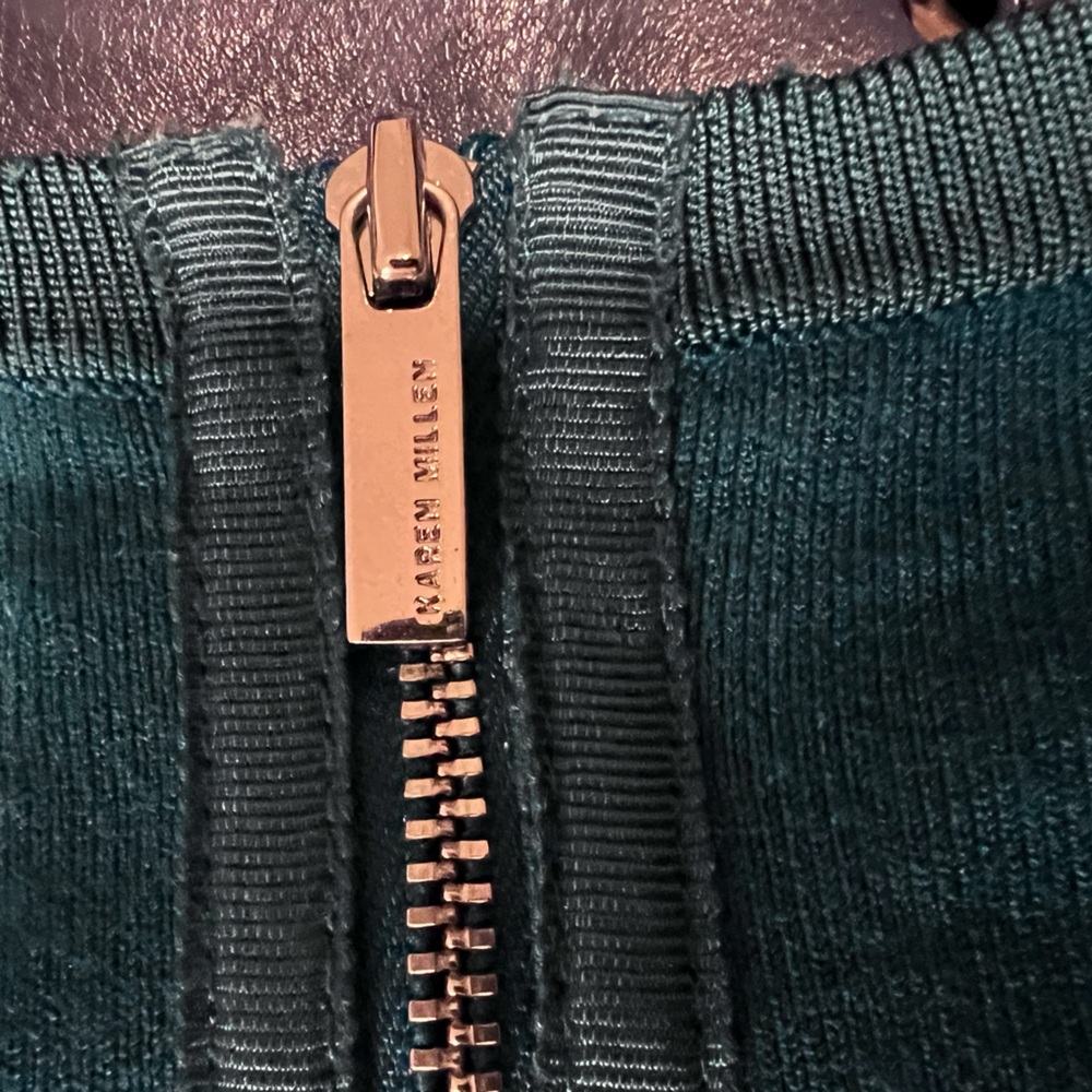 Karen Millen Fit And Flare Knit Dress In Turquoise - image 6